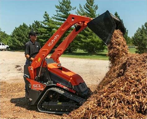 kubota scl1000 mini stand on track skid steer loader|scl 1000 kubota for sale.